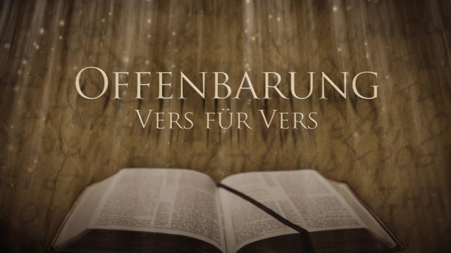 Image of Offenbarung Vers für Vers